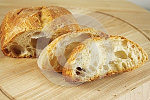 Italian ciabatta bread